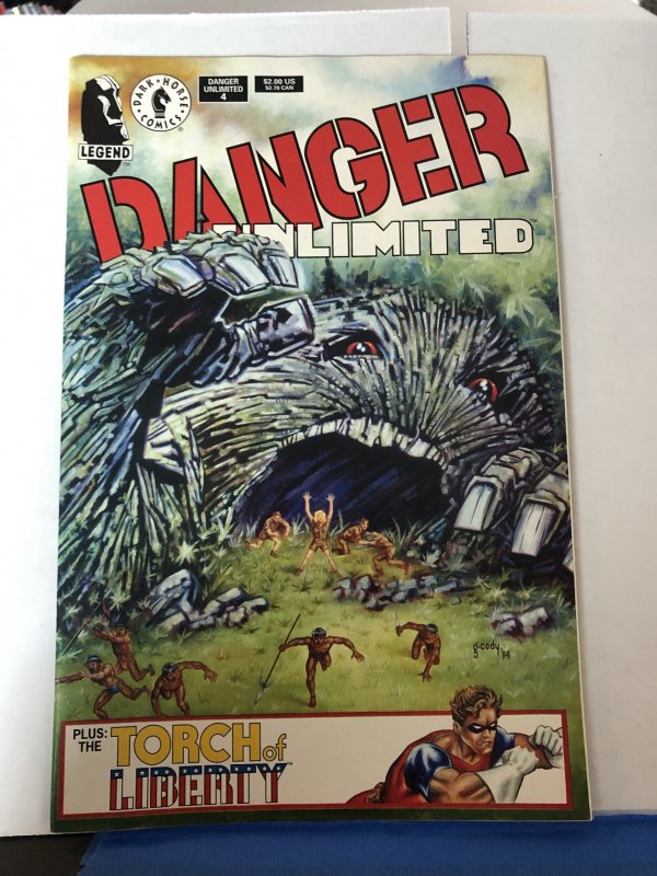 Danger Unlimited #4 (1994) VF ONE DOLLAR BOX!