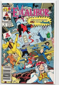 Excalibur #5 (1989) Excalibur