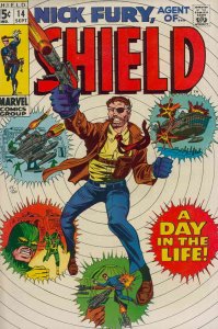 Nick Fury, Agent of SHIELD (1st series) #14 VG ; Marvel | low grade comic