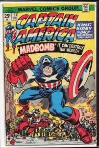 Captain America #193 (1976) Captain America and the Falcon