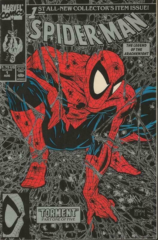 Spiderman #1 ORIGINAL Vintage 1990 Marvel Comics Todd McFarlane