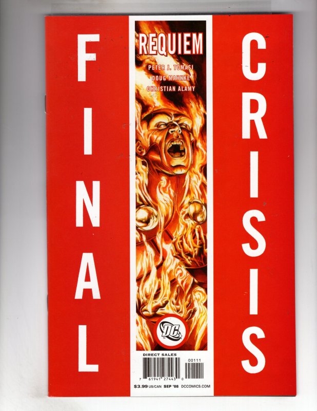 Final Crisis: Legion of Three Worlds #1 Sliver Cover (2008)   / GMA2