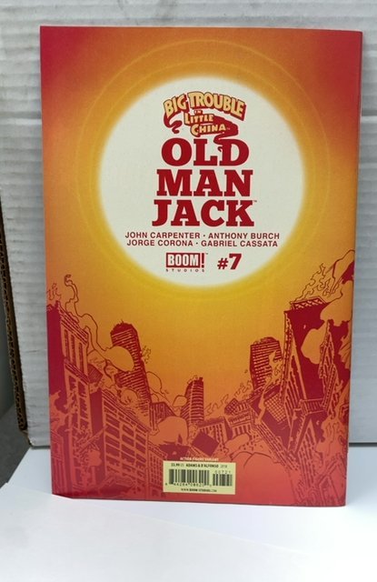 Big Trouble In Little China: Old Man Jack #7 Cover B (2018)