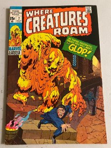 Where Creatures Roam #7 Marvel (5.0 VG/FN) (1970)