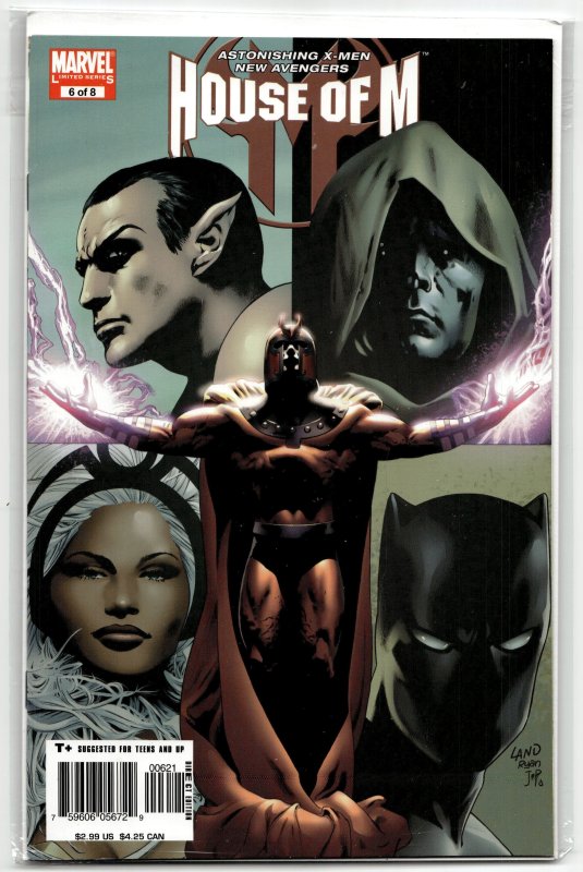 House of M #6 Variant Cover (2005) Magneto
