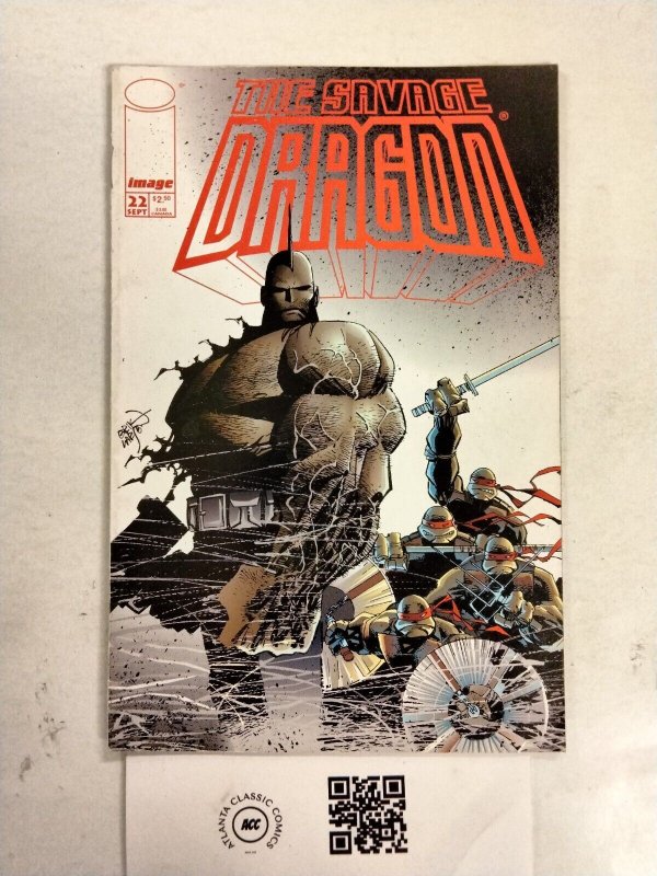 The Savage Dragon # 22 VF/NM Image Comic Book Ninja Turtles Raphael 6 J241