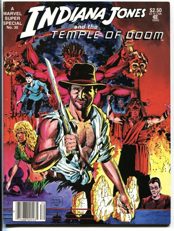 Marvel Super Special #30-Indian Jones & Temple Of Doom-Butch Guice VF