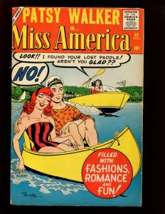 MISS AMERICA #93 - PATSY WALKERS (5.0) 1958