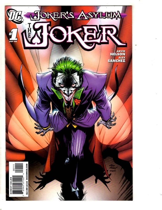 Joker's Asylum # 1 NM 1st Print The Joker DC Comic Book Gotham Batgirl Ivy SS10