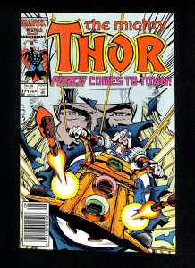 Thor #371 1st Appearance Justice Peace!