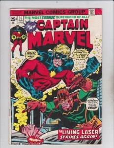 Marvel Comics! Captain Marvel! Issue 35!