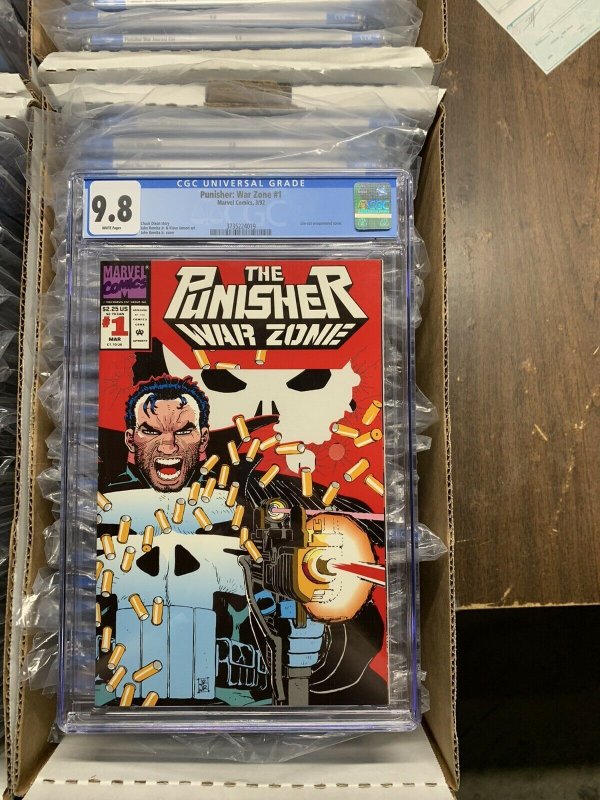 Punisher 1-104 war zone journal 1-41 1-80 all cgc 9.8 near complete