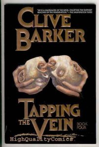 TAPPING THE VEIN #4, NM-, Clive Barker, Horror, 1990, Madonna
