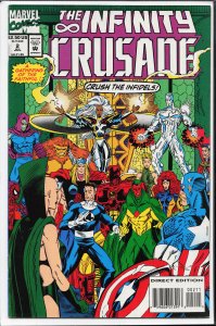 The Infinity Crusade #2 (1993) Mr. Fantastic