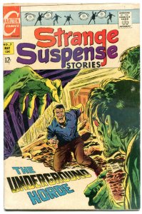 STRANGE SUSPENSE STORIES #7, FN, Burning, Horror, 1969, more Charlton in store