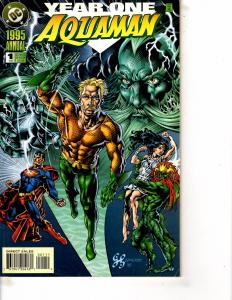 Aquaman Annual # 1 DC Comic Book Batman Mera Atlantis Superman ON13