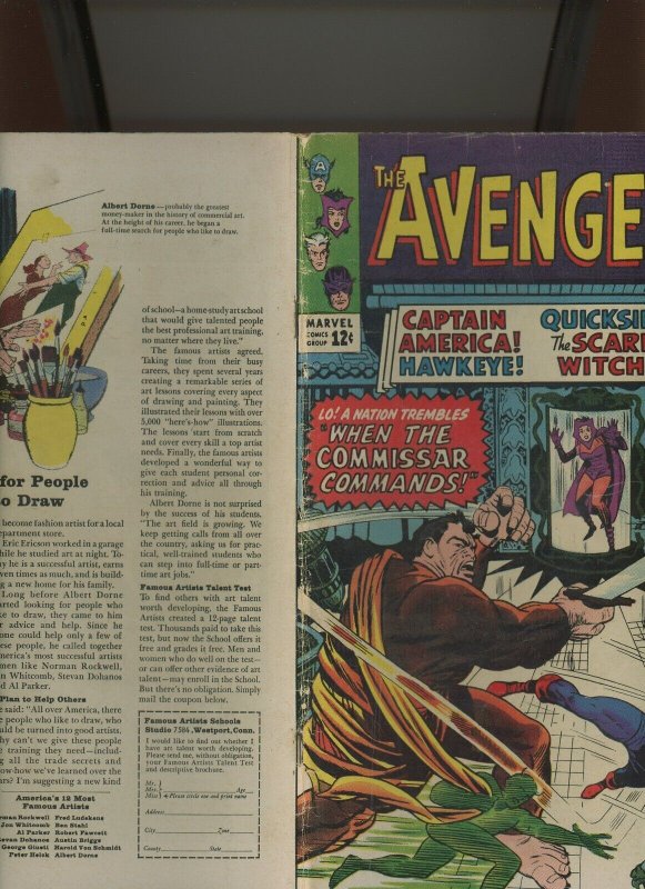 (1965) The Avengers #18: SILVER AGE! ***WE COMBINE SHIPPING!*** (4.0/4.5)