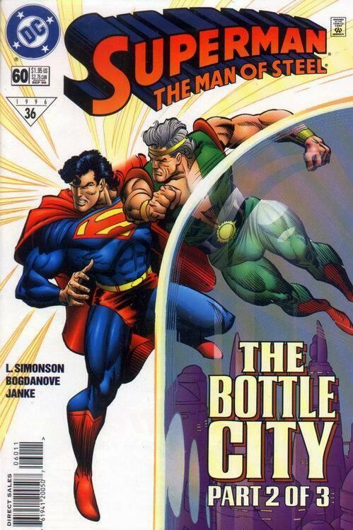 SUPERMAN: MAN OF STEEL (1991 DC) #60 NM- A93689