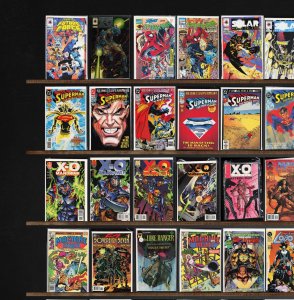 Huge Lot 150+ Comics with The New Warriors, X-O Manowar, Rai & More!