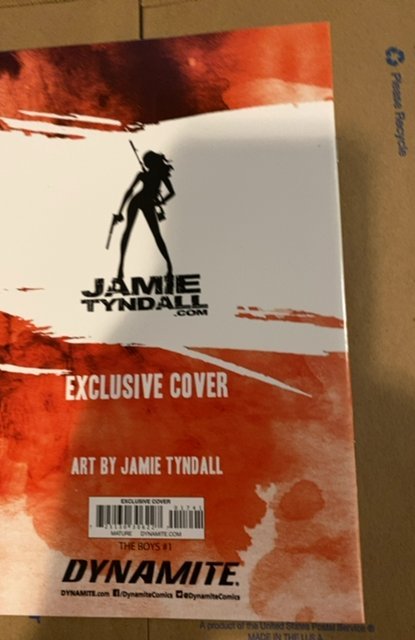The Boys #1 Jamie Tyndall Exclusive C2E2 Virgin Variant Covers Dynamite Comics