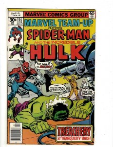 Marvel Team-Up # 54 NM- Comic Book Spider-Man Hulk Iron Man Thor Avengers J513