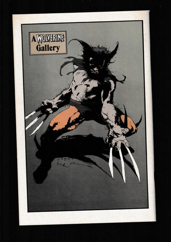 Wolverine #10 (1989) VFN/NM / CLASSIC SABRETOOTH BATTLE