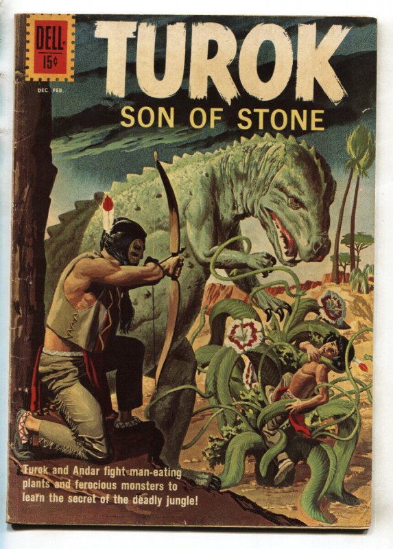 Turok Son Of Stone 26 Dell 1962 Dinsosaur Cover And Stories Comic