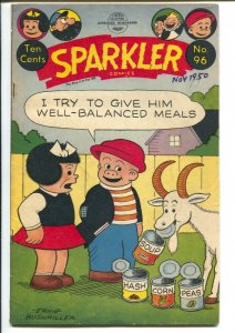 Sparkler #96 1950-Nancy & Sluggo-Ernie Bushmiller-Ella Cinders-VG- 