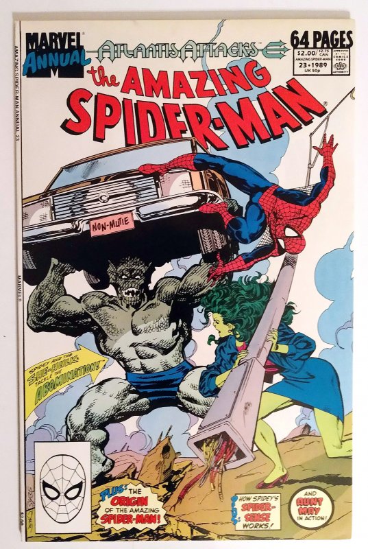 The Amazing Spider-Man Annual #23 (NM-, 1989)