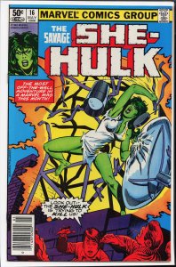 The Savage She-Hulk #16 (1981) She-Hulk