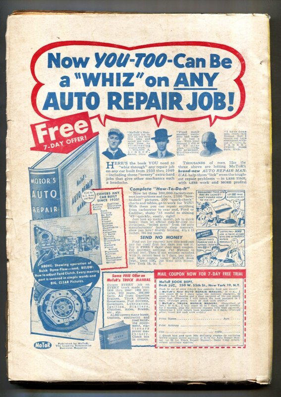 OUT OF THIS WORLD ADVENTURES--1950 JUL--#1--PULP WITH COMICS-Pulp Magazine