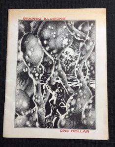1971 GRAPHIC ILLUSIONS Fanzine #1? VG+ 4.5 Steve Fabian Cover / Steve Ditko