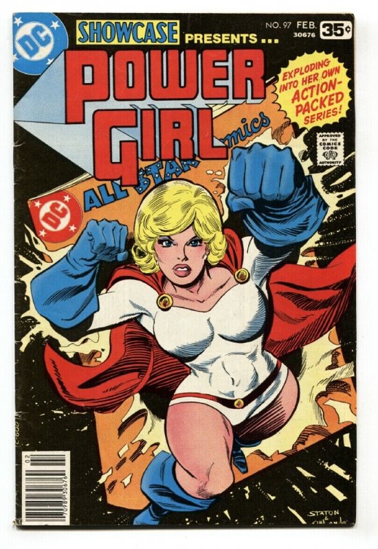 Showcase #97-1978 comic book POWER GIRL bronze age FN/VF