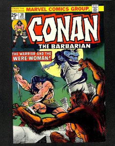 Conan The Barbarian #38 VF 8.0 White Pages