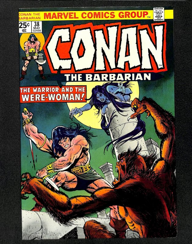 Conan The Barbarian #38 VF 8.0 White Pages