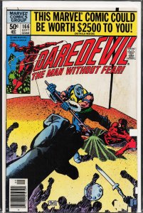 Daredevil #166 (1980) Daredevil