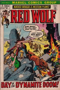 Marvel Comics Group! Red Wolf! Issue #2!