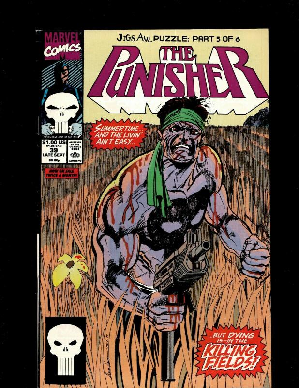 10 Punisher Marvel Comic Books #14 30 31 34 35 36 37 38 39 40 HY6