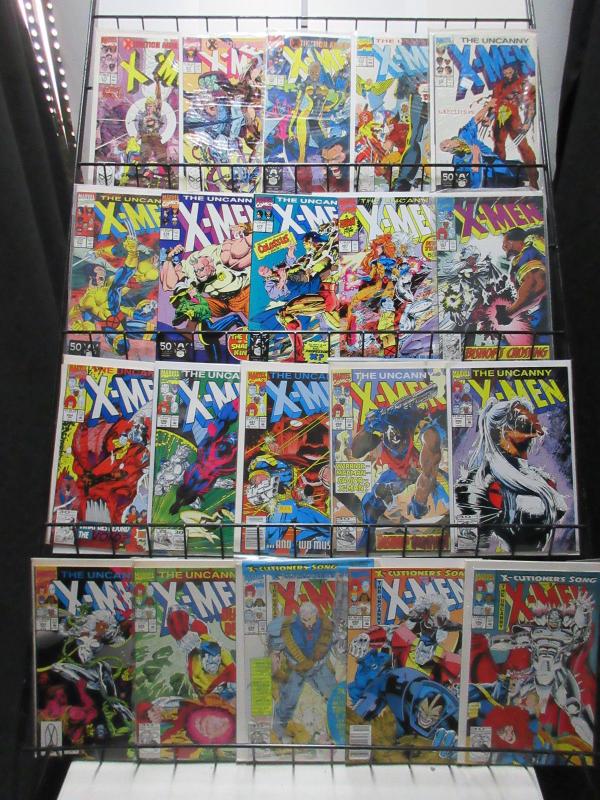 Uncanny X-Men Mini-Library Lot of 107Diff from #151-401 SWB All Your Fav Mutants