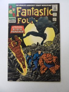 Fantastic Four #52 (1966) 1st appearance of Black Panther FN see description