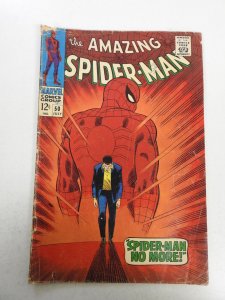The Amazing Spider-Man #50 (1967)  GD/VG Cond 1st Appearance of Kingpin! ink fc