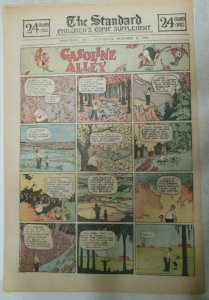 (50) Gasoline Alley Sunday Pages by Frank King from 1929 Size: 11 x 15 inches