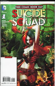 Suicide Squad #1 Free Comic Book Day Cover (2016) Suicide Squad