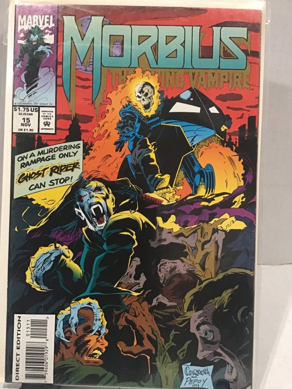 Morbius: The Living Vampire #15 (1993)