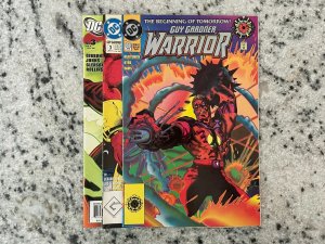 3 DC Comic Books Guy Gardner Warrior 0 3 + Corps Recharge 3 Batman Flash 77 J855