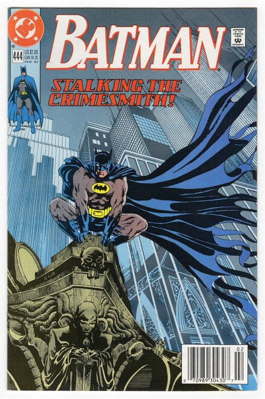 Batman #444 ORIGINAL Vintage 1990 DC Comics