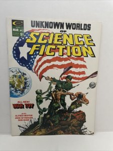 Unknown Worlds Of Science Fiction #2 1975 Curtis  Magazine Stan Lee Presents