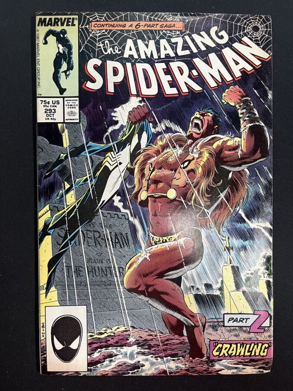 Amazing Spider-Man #293 FN- Marvel Comics C318