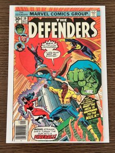 The Defenders #39 (1976). FN/VF. Power Man app.