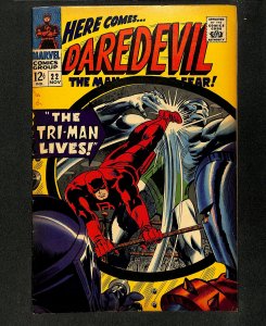 Daredevil #22 1st Appearance Tri-man!